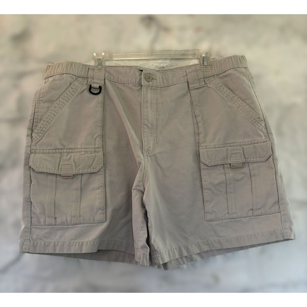Columbia Men’s Cargo Shorts Khaki Utility Hiking Outdoor Cotton Size 40
